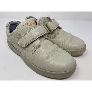 Genuine DR‎ COMFORT Womens MAGGY Diabetic Casual Comfort Shoes Light Beige 8.5M